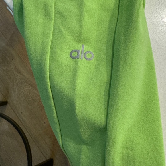 7/8 High-Waist Checkpoint Legging Size SMALL Green Apple - Picture 6 of 6